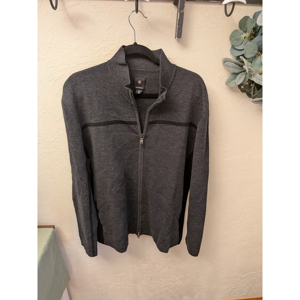 Victorinox Mens Dark Gray Turtleneck Long Sleeve Sweater‎ Top Size 2x Large
